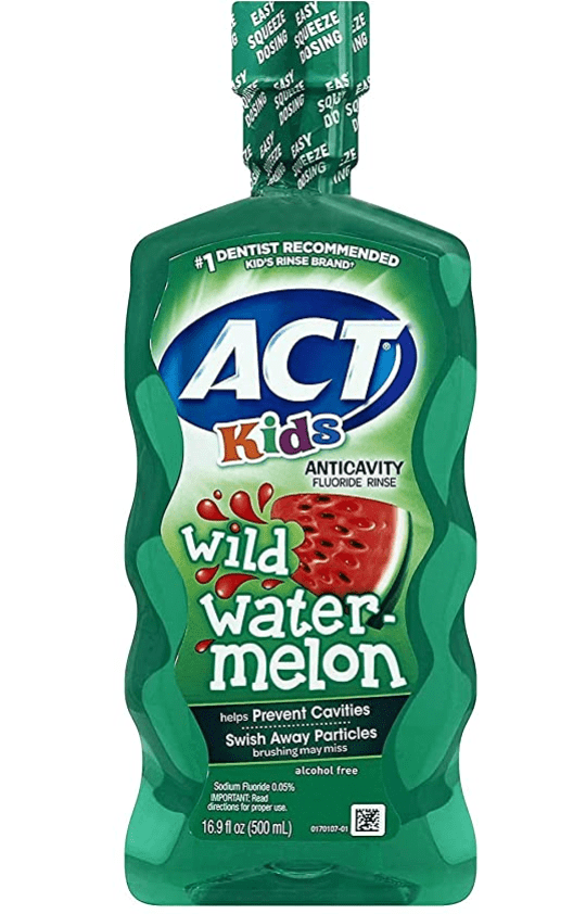 kids mouth rinse bottle